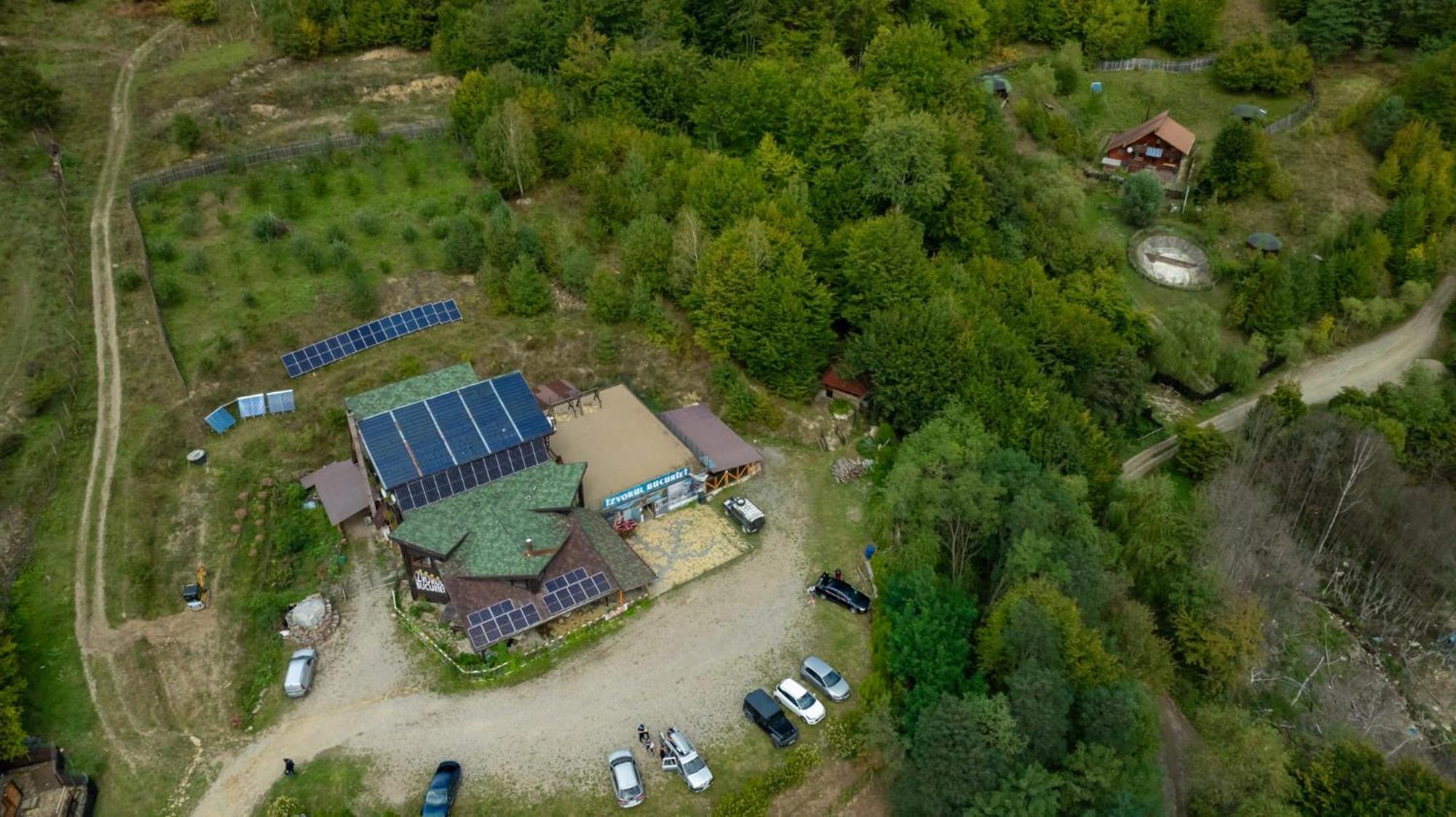 Pensiunea Izvorul Bucuriei Siriu Esterno foto